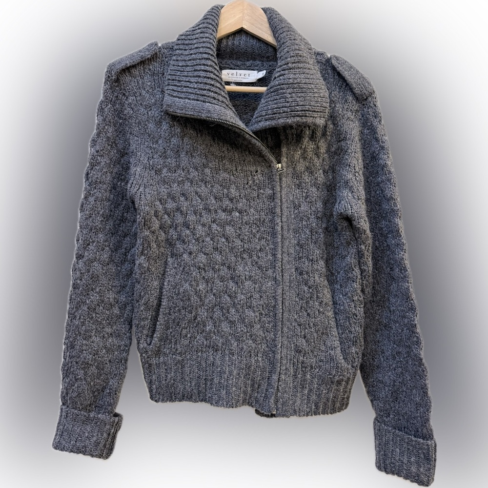 VELVET by Graham & Spencer wool blend sweater